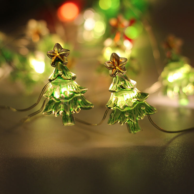 Copper Wire Christmas Decorations