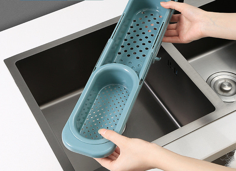 Telescopic Sink Soap Sponge Holder