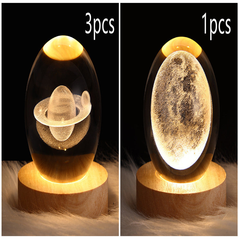 Galaxy Crystal Ball Night Light