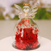 Angel Glass Cover Dried Rose