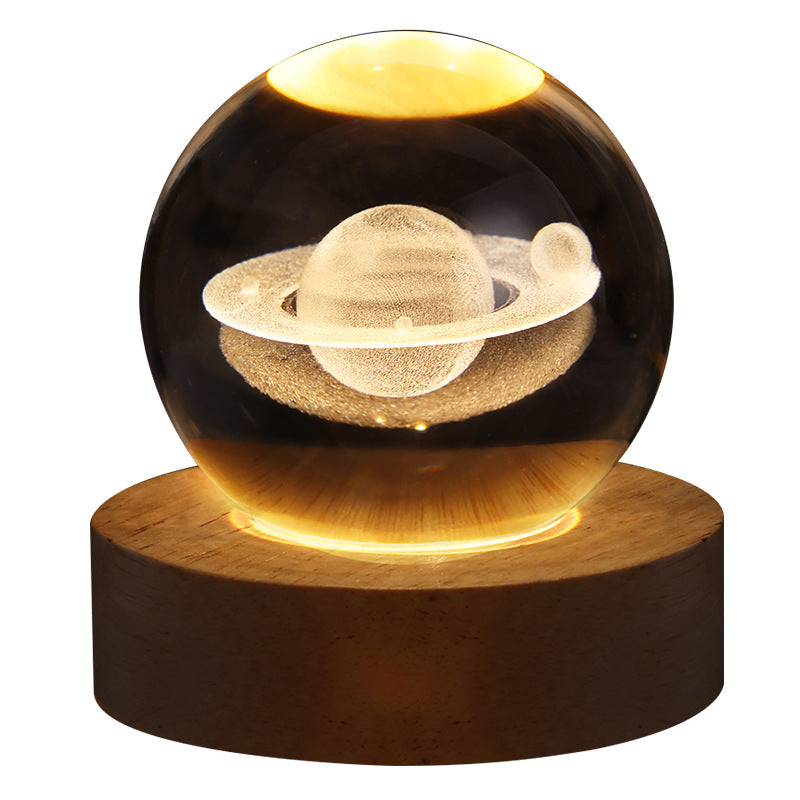 Galaxy Crystal Ball Night Light