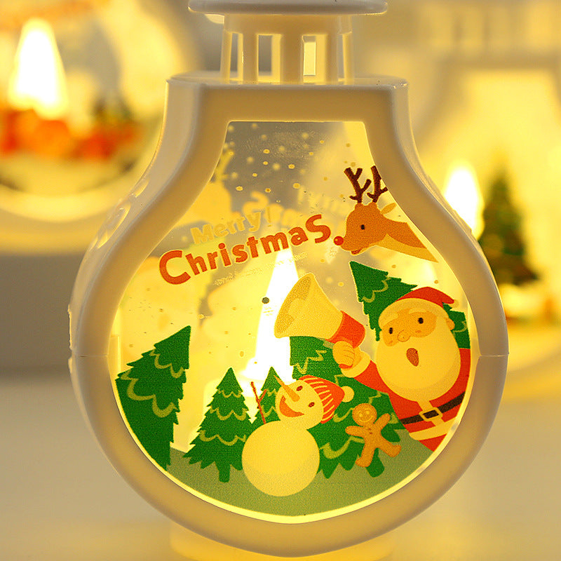 Christmas Bulb Candle Lamp