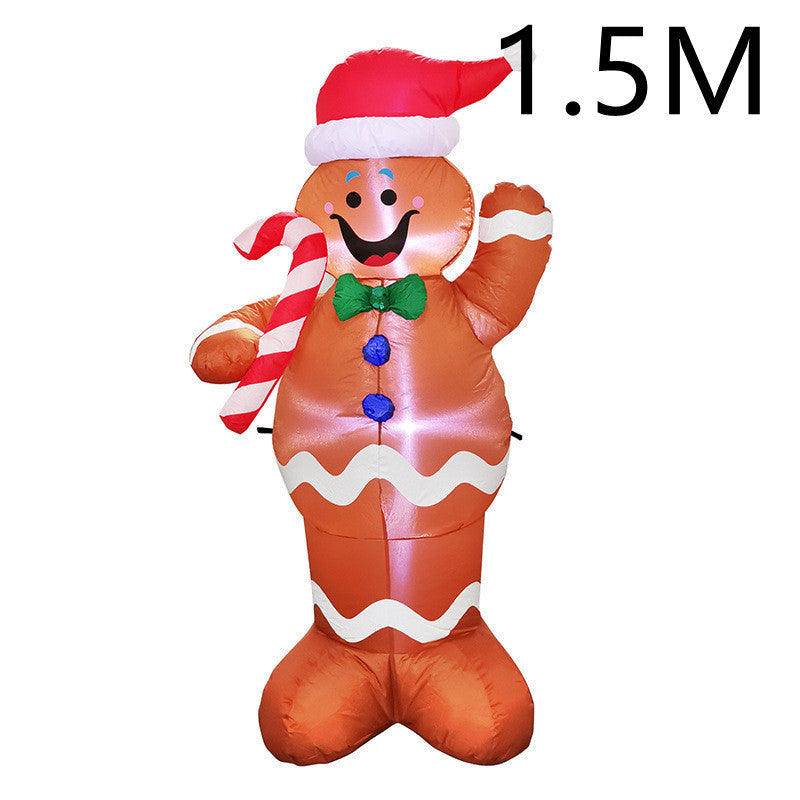 Glowing Inflatable Christmas characters