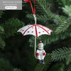 Christmas Hot Air Balloon Pendant