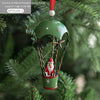 Christmas Hot Air Balloon Pendant