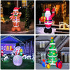 Glowing Inflatable Christmas characters