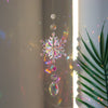 Christmas  Sun Catcher Colorful Snowflake